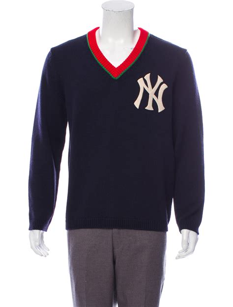 gucci ny yankees sweater|ny Yankees Gucci jacket.